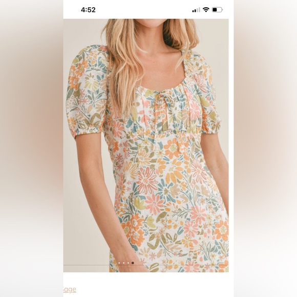 Sadie & Sage Dream On Puff Sleeve Mini Dress S
feminine girly summertime fun - Picture 4 of 12